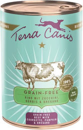 Produktbild von Terra Canis Hundefutter Rind getreidefrei für Adult 12x400g