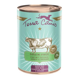 Terra Canis Hundefutter Rind getreidefrei für Adult 6x400g – Bild 1 von 2