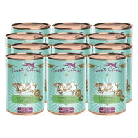 Produktbild von Terra Canis Hundefutter Rind mit Zucchini, Kürbis & Oregano Getreidefrei und Hypoallergen Adult 12x400g - 12 x 400 g