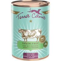 Produktbild von Terra Canis Hundefutter Rind Sensitive Stückchen in Sauce getreidefrei 6 x 400 g