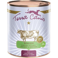 Produktbild von Terra Canis Hundefutter Senior Rind mit Sellerie 6x800g