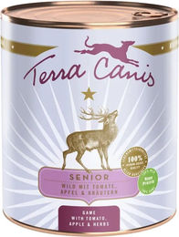 Produktbild von Terra Canis Hundefutter Senior Wild mit Tomate 6x800g