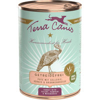 Produktbild von Terra Canis Hundefutter Sensitive Pute mit Sellerie, Kürbis und Kamille getreidefrei 6 x 400 g - 6 x 400 g