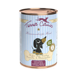 Terra Canis Hundefutter Welpe Geflügel mit hohem Fleischanteil glutenfrei 6x400g - 6 x 400 g – Bild 1 von 2