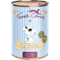 Produktbild von Terra Canis Hundefutter Welpe Rind mit Stückchen in Sauce 12x400g