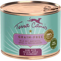Produktbild von Terra Canis Hundefutter Wild mit Kartoffel getreidefrei 12x200g