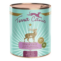 Produktbild von Terra Canis Hundefutter Wild mit Kartoffeln, Apfel und Preiselbeeren getreidefrei 12x800g