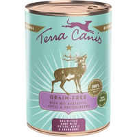 Produktbild von Terra Canis Hundefutter Wild mit Kartoffeln, Apfel und Preiselbeeren getreidefrei 6x400g - 6 x 400 g