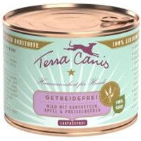 Produktbild von Terra Canis Hundefutter Wild mit Kartoffeln, Apfel und Preiselbeeren Getreidefrei Adult 12x200 g - 12 x 200 g