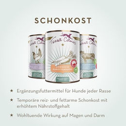 Terra Canis Hundeschonkost Huhn Karotte & Kamille Magen-Darm Nassfutter 12x800g getreidefrei und glutenfrei - 12 x 800 g – Bild 1 von 4