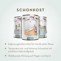 Produktbild von Terra Canis Hundeschonkost Huhn Karotte & Kamille Magen-Darm Nassfutter 12x800g getreidefrei und glutenfrei - 12 x 800 g