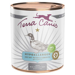 Terra Canis Hypoallergen Hundefutter Ente mit Petersilienwurzel Stückchen in Sauce Adult 6 x 800 g - 6 x 800 g – Bild 1 von 3