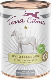 Terra Canis Hypoallergen Hundefutter Pferd mit Topinambur getreidefrei 6 x 400 g - 6 x 400 g – Bild 1 von 4
