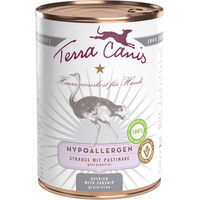 Produktbild von Terra Canis Hypoallergen Hundefutter Strauß mit Pastinake getreidefrei 6 x 400 g - 6 x 400 g