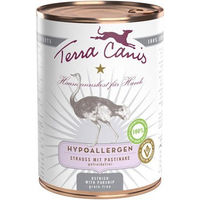 Produktbild von Terra Canis Hypoallergenes Hundefutter Monoprotein Strauß mit Pastinake 6 x 400 g