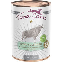 Produktbild von Terra Canis Hypoallergenes Hundefutter Wasserbüffel mit Süßkartoffel 6x400g