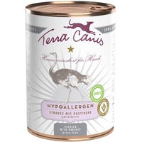 Produktbild von Terra Canis Hypoallergenes Monoprotein Hundefutter Adult Strauß 6x400 g - 6 x 400 g
