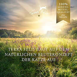 Terra Canis Katzen Nassfutter Rind und Kaninchen Stückchen in Sauce Adult Getreidefrei und Zuckerfrei 12 x 200 g - 12 x 200 g – Bild 1 von 2