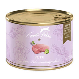 Produktbild von Terra Canis Katzenfutter Pute Paté für Adult, getreidefrei, 12 x 200 g - 200 g