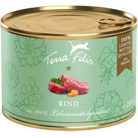 Produktbild von Terra Canis Katzenfutter Rind Adult Getreidefrei 12x200g - 200 g