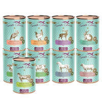 Produktbild von Terra Canis Kennenlernpaket L Hundefutter Nass Getreidefrei Hypoallergen Monoprotein für adulte Hunde aller Größen 9 x 400 g - 9 x 400 g