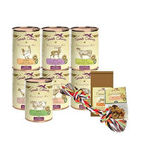 Produktbild von Terra Canis Kennenlernpaket M Classic Hundefutter für Adult, 7x400g mit Canireo und Gartendrops, glutenfrei und allergenarm - 7 x 400 g
