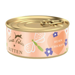 Terra Canis Kitten Katzenfutter Huhn Stückchen in Sauce getreidefrei 18 x 70 g - 18 x 70 g – Bild 1 von 2