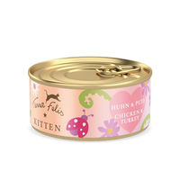 Produktbild von Terra Canis Kitten Nassfutter Huhn & Pute Stückchen in Sauce getreidefrei 18 x 70 g - 18 x 70 g