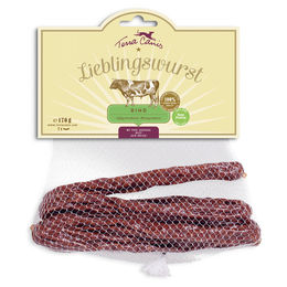 Terra Canis Lieblingswurst Rind Hundesnack Monoprotein mit hohem Fleischanteil 170 g - 170 g – Bild 1 von 7