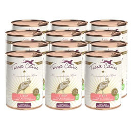 Produktbild von Terra Canis Light Hundefutter Pute mit Sellerie und Ananas Nassfutter Getreidefrei und Glutenfrei 12x400g - 12 x 400 g