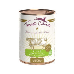 Terra Canis Light Hundefutter Rind Stückchen in Gelee getreidefrei 12 x 400 g - 12 x 400 g – Bild 1 von 3