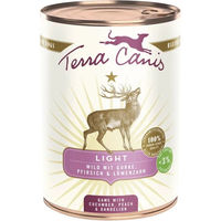 Produktbild von Terra Canis Light Hundefutter Wild mit Gurke zur Gewichtsreduktion 6x400g