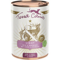 Produktbild von Terra Canis Light Hundefutter Wild und Kaninchen Getreidefrei 6 x 400 g