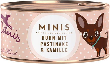 Produktbild von Terra Canis Minis Hundefutter Huhn 18x100g