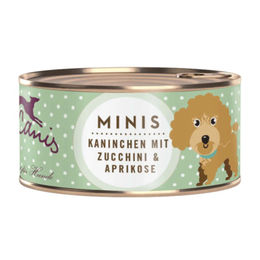 Produktbild von Terra Canis MINIS Kaninchen mit Pute Mousse getreidefrei glutenfrei 18 x 100 g - 18 x 100 g