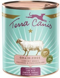 Produktbild von Terra Canis Nassfutter Hund Adult Lamm Getreidefrei und Glutenfrei 6x800 g - 6 x 800 g