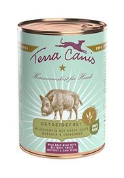 Terra Canis Nassfutter Wildschwein getreidefrei für Hunde Adult 6 x 400 g - 6 x 400 g – Bild 1 von 6