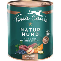 Produktbild von Terra Canis Naturhund Hundefutter Adult Rind und Wild mit Kürbis und Apfel Getreidefrei 12 x 800 g