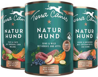 Terra Canis Naturhund Hundefutter Rind und Wild 6x400 g – Bild 1 von 2