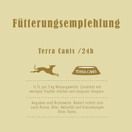 Terra Canis O'LIXIR Inner-Glow Haut-Fell-Öl für Hunde vegan 100g - 100 g – Bild 1 von 2