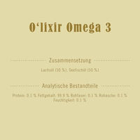 Produktbild von Terra Canis O'LIXIR Lachsöl Omega-3 Nahrungsergänzung für Hunde 100g