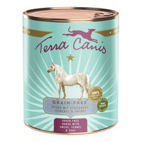 Produktbild von Terra Canis Pferd mit Steckrübe, Fenchel & Salbei getreidefrei für Adult 6x800g