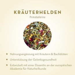 Terra Canis Primaballerina Kräuterhelden Nahrungsergänzung für Hunde zur Unterstützung von Gelenken und Knochen 60g - 60 g – Bild 1 von 3