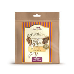 Terra Canis Sensations Chewy Champs Hühnermägen Naturkauartikel für Hunde getreidefrei und monoprotein 200g - 250 g – Bild 1 von 6