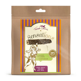 Terra Canis Sensations Chewy Champs Rinderpansen Hundesnack Monoprotein und getreidefrei 250 g - 250 g – Bild 1 von 5