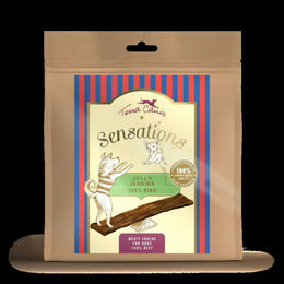 Terra Canis Sensations Jolly Jerkies Hundesnack Rind Trockenfleisch 90g – Bild 1 von 2