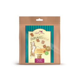 Produktbild von Terra Canis Sensations Mighty Munchies Belohnungssnack Huhn Monoprotein 8 x 90 g - 90 g