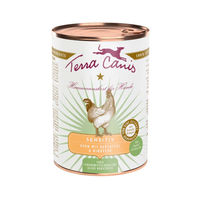 Produktbild von Terra Canis Sensitiv Hundefutter Huhn mit Kartoffel und Himbeere getreidefrei 6 x 400 g - 400 g