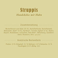Produktbild von Terra Canis Struppis Hundesnack Huhn Getreidefrei und Glutenfrei 375g - 375 g
