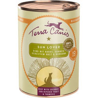 Produktbild von Terra Canis Sun Lover Hundefutter Rind mit sonnengereiftem Obst 6x400g